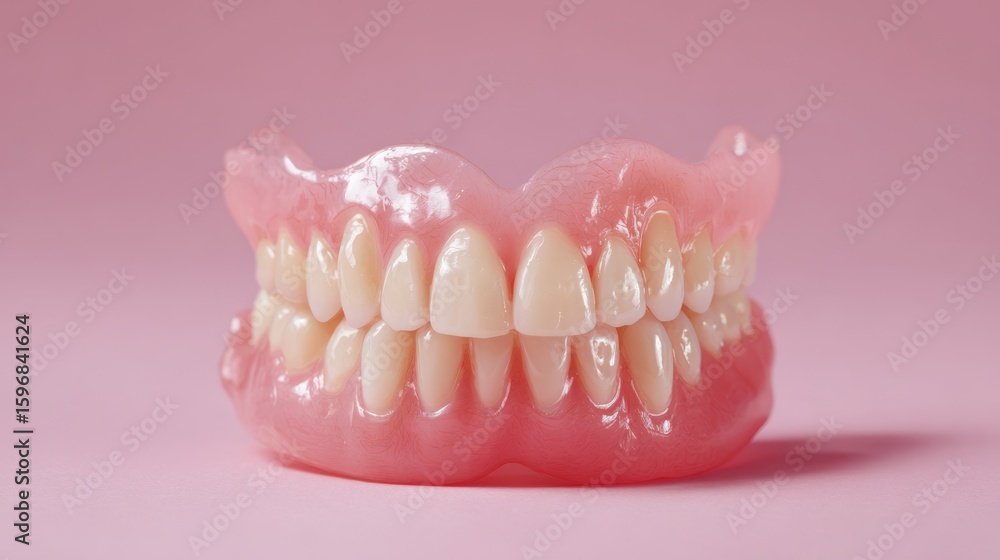 Obraz premium Premium dentures. Dental concept