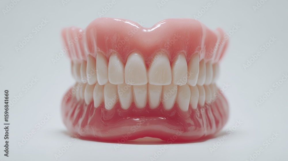 Obraz premium Premium dentures. Dental concept