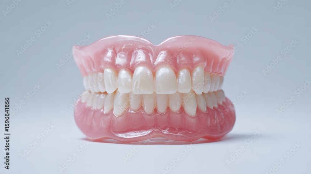 Obraz premium Premium dentures. Dental concept