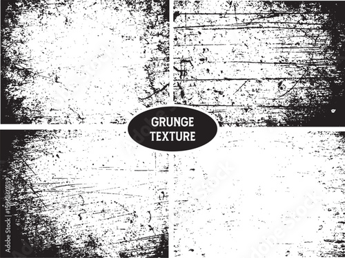Dust & Scratch Grunge Vector Bundle – Overlay Texture Pack