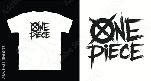 One piece, typography t shirt design, motivational typography t shirt design, inspirational quotes t-shirt design, vector quotes lettering t shirt design for print