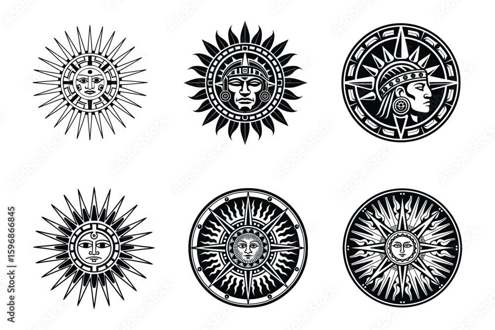 Fototapeta premium Sun svg design