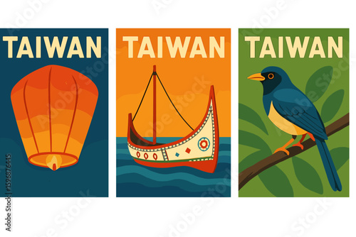 Innovative Taiwanese landmarks and classic cultural emblems