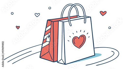 vector illustration of a shopping bag