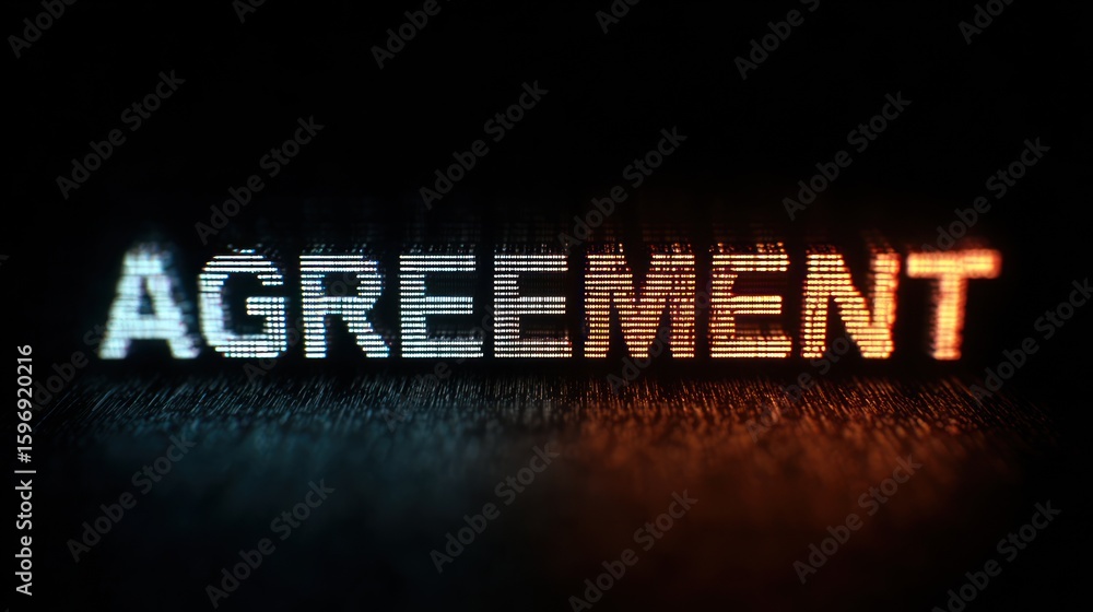 Obraz premium Digital text 