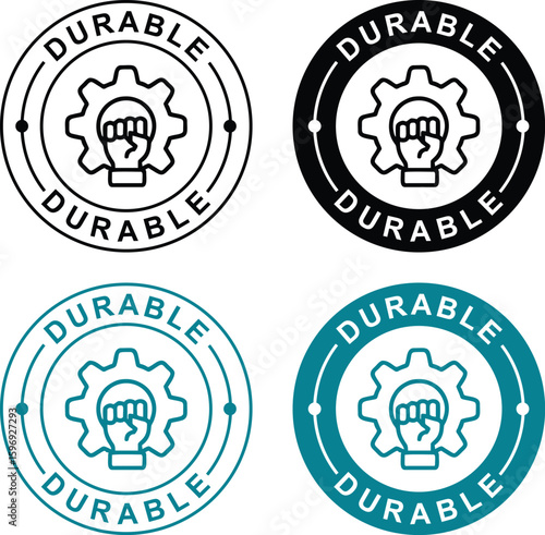 Durable Icon Label