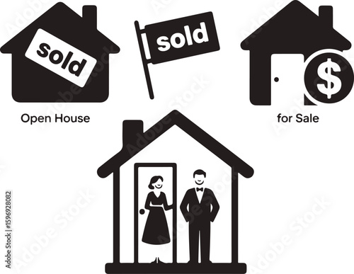 Real Estate and Housing Icons