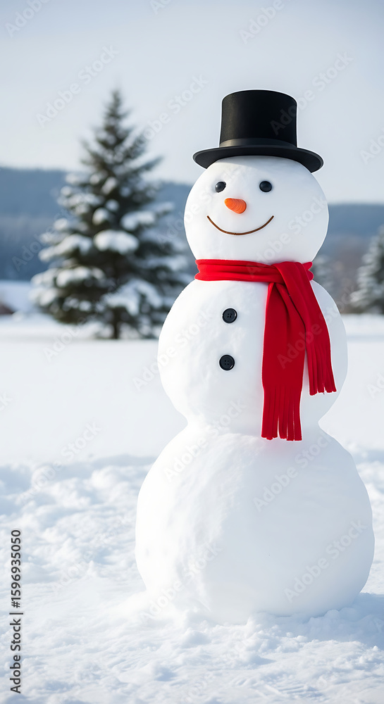 Fototapeta premium snowman