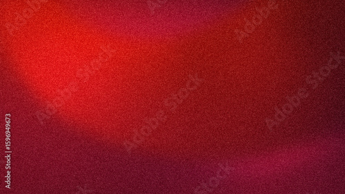 Intense red and crimson 4K abstract background with a subtle grainy texture and blurred highlights, creating a powerful, passionate visual for bold designs