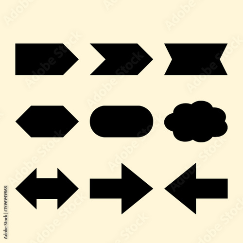 Geometric shape vector illustration. Geometric shape.