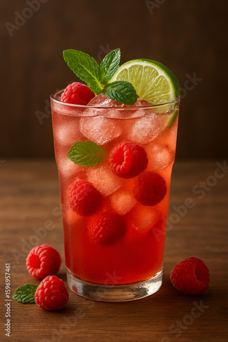 Bery mojito cocktail