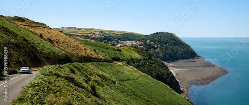 Naklejka View to Lynmouth