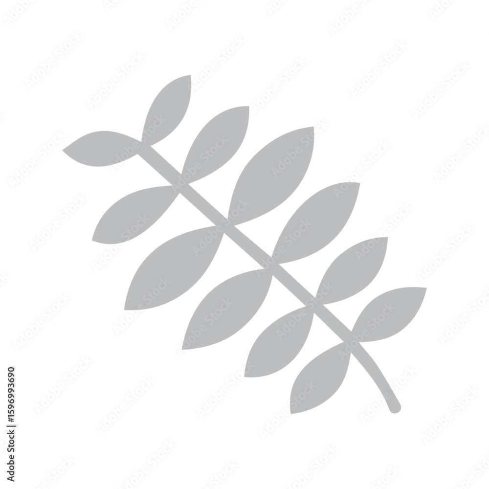 Obraz premium Fabaceae leaf icon