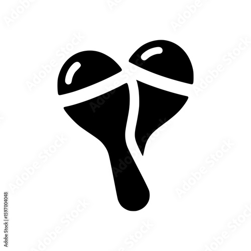 Broken heart illustrated silhouette on a simple backdrop. A symbol of loss, sadness, or heartbreak