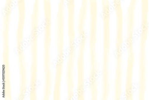 Light yellow color striped background on white background, Simple stripe pattern with abstract, vertical lines, retro, art, design for decoration, wrapping paper, print, fabric or textile, vector.