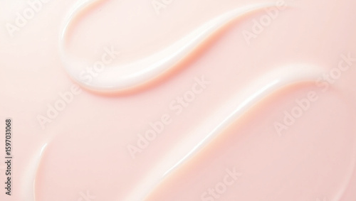 Smooth pink Cream Swirl Texture Background