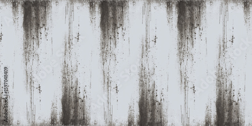 white walls peeling due to natural conditions