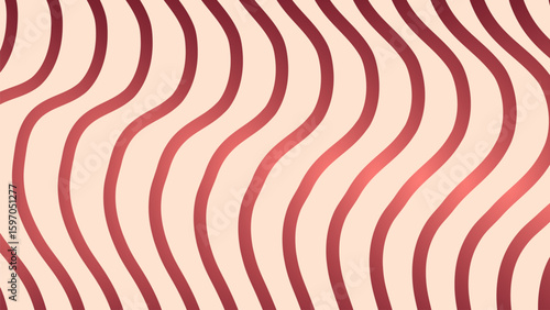 Retro Psychedelic Wavy Background. Colorful Vintage Swirl Abstract Collection