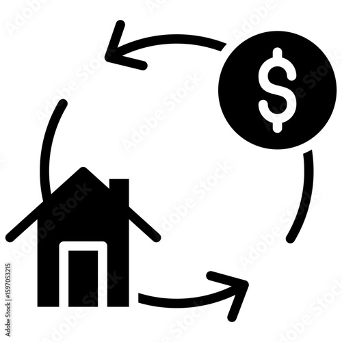 Reverse Mortgage  glyph icon