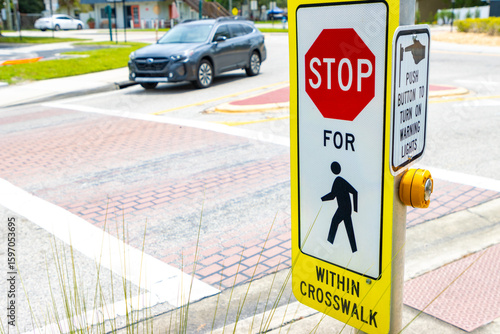 Pedestrian crosswalk