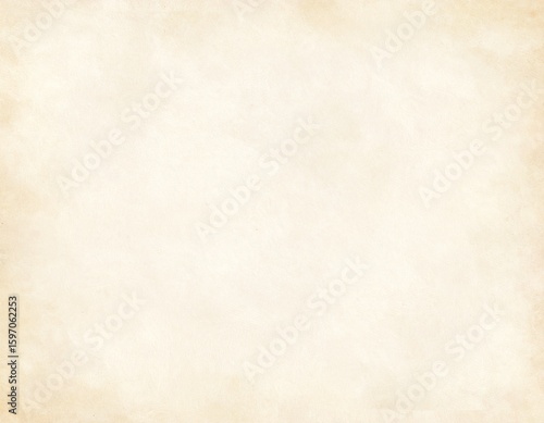 Vintage old paper texture with soft grunge and light stains, beige tone, seamless for design background