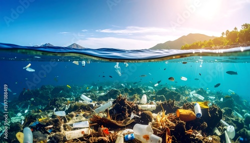 Ocean pollution with plastic waste (1)