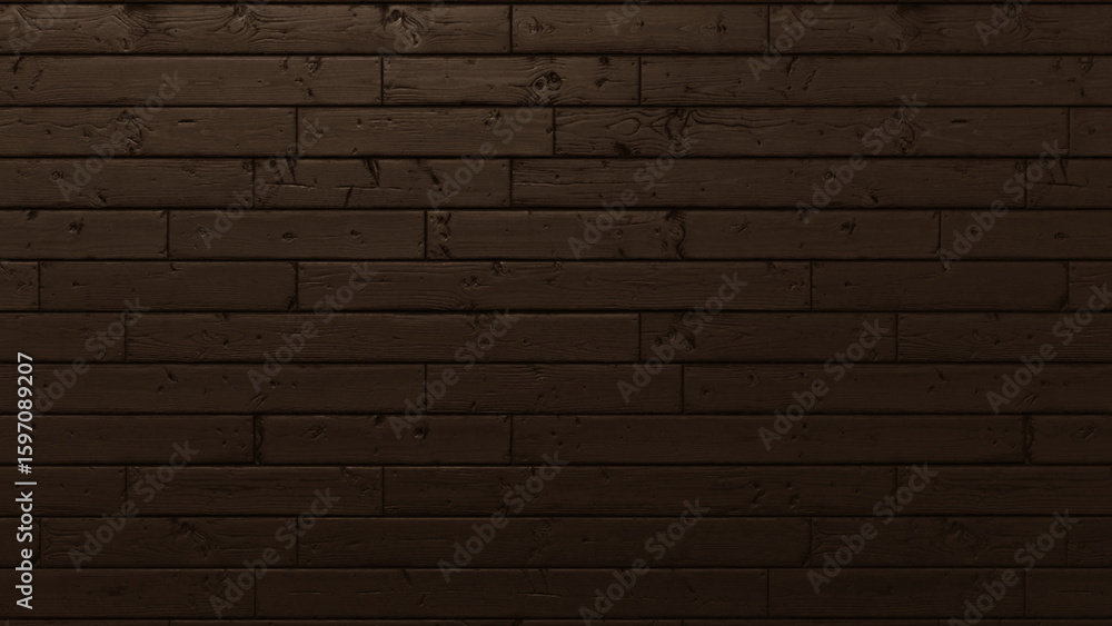 Fototapeta premium Deck wood pattern dark brown for interior or exterior materials