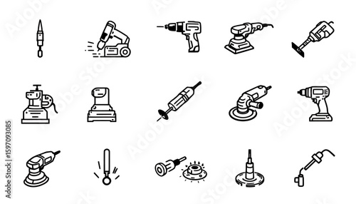 A sleek vector illustration showcases a detailed wrench, a symbol of repair, maintenance, and industrial craftsmanship, rendered in a minimalist black and white style, ideal for technical designs.