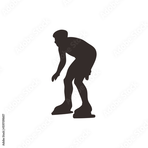 ice skater sihouette 