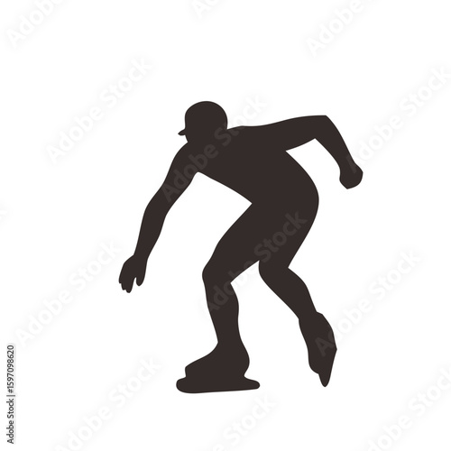 ice skater sihouette 