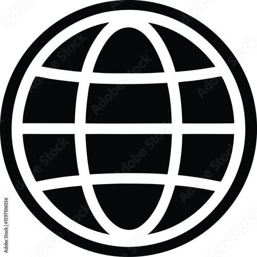 global news report vector icon.
