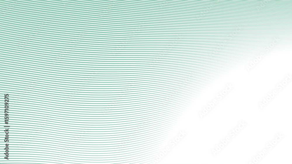 Fototapeta premium Tosca Mint Background with White Stripes Line for Modern Web, Presentation, or Graphic Design Use