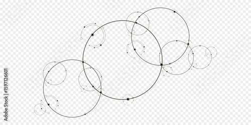 Design Technology Network backgound. Connection concept