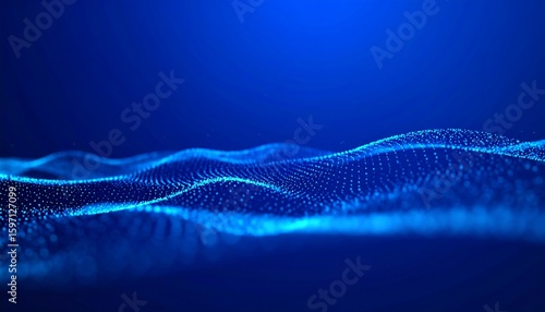 Abstract digital wave pattern (4)