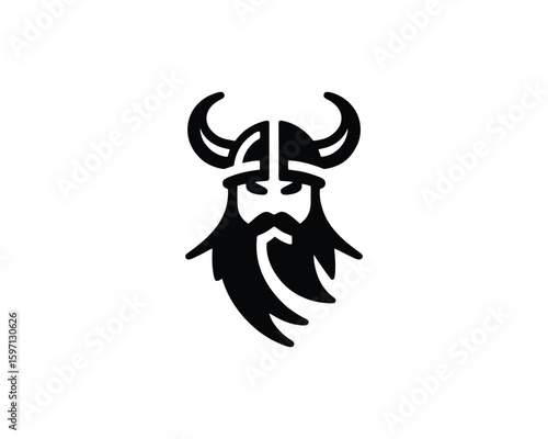 Wallpaper Mural Viking Warrior Emblem Bold Symbol of Nordic Strength Torontodigital.ca