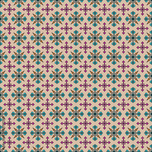 seamless damask pattern