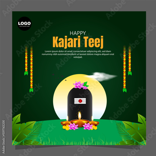 Kajari Teej, also known as Badi Teej, is a Hindu festival celebrated by married women for the well-being of their husbands.