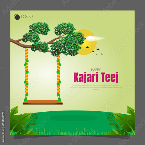 Kajari Teej, also known as Badi Teej, is a Hindu festival celebrated by married women for the well-being of their husbands.
