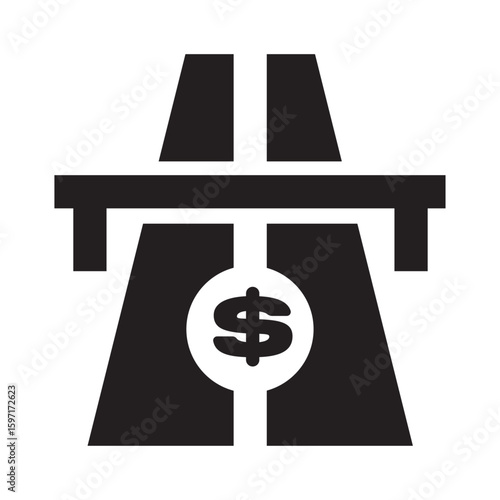 highway toll icon 