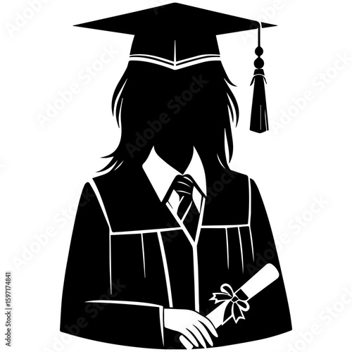 Graduate Silhouette Profile