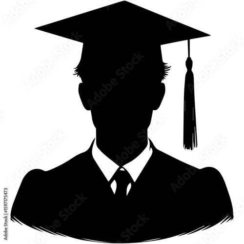 Graduate Silhouette Profile