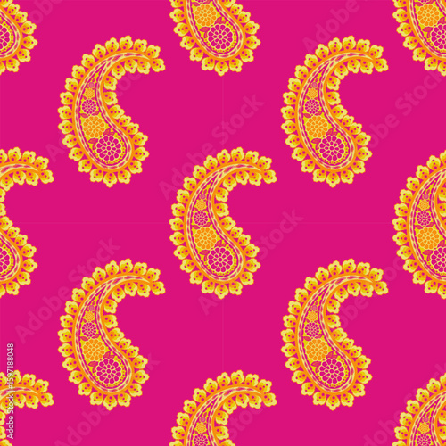 elegant paisley pattern for wallpaper background and textile beautiful paisley originated in persia and paisley is popular in Iran india scotland this paisley design is good for dress shawl scarf rida