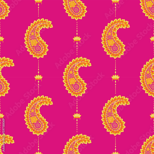 elegant paisley pattern for wallpaper background and textile beautiful paisley originated in persia and paisley is popular in Iran india scotland this paisley design is good for dress shawl scarf rida