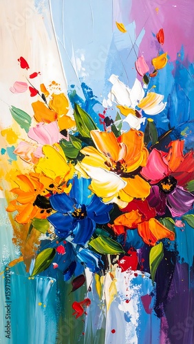 Vibrant flower bouquet