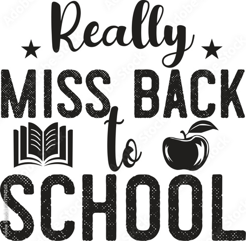 really miss back to school