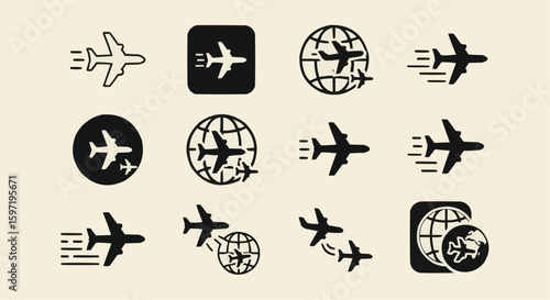 set of vector icons 