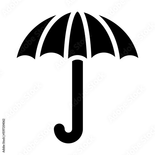 Insured Vector Glyph Icon Design