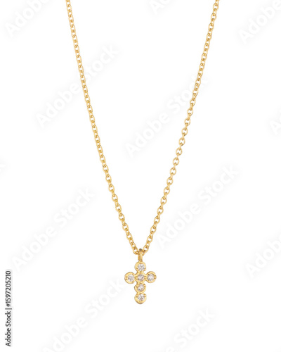 Golden Necklace Chain Round Shape On PNG Transparent Background. Cut-Out Clipping Path With Adobe Photoshop Pen Tool . PNG Transparent Necklace , PNG Chain , PNG Jewelry 