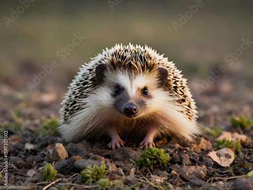 hedgehog in the grass