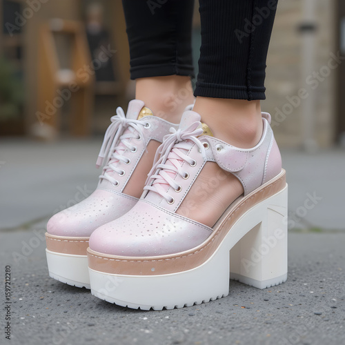 avatar Female shoes with a platform